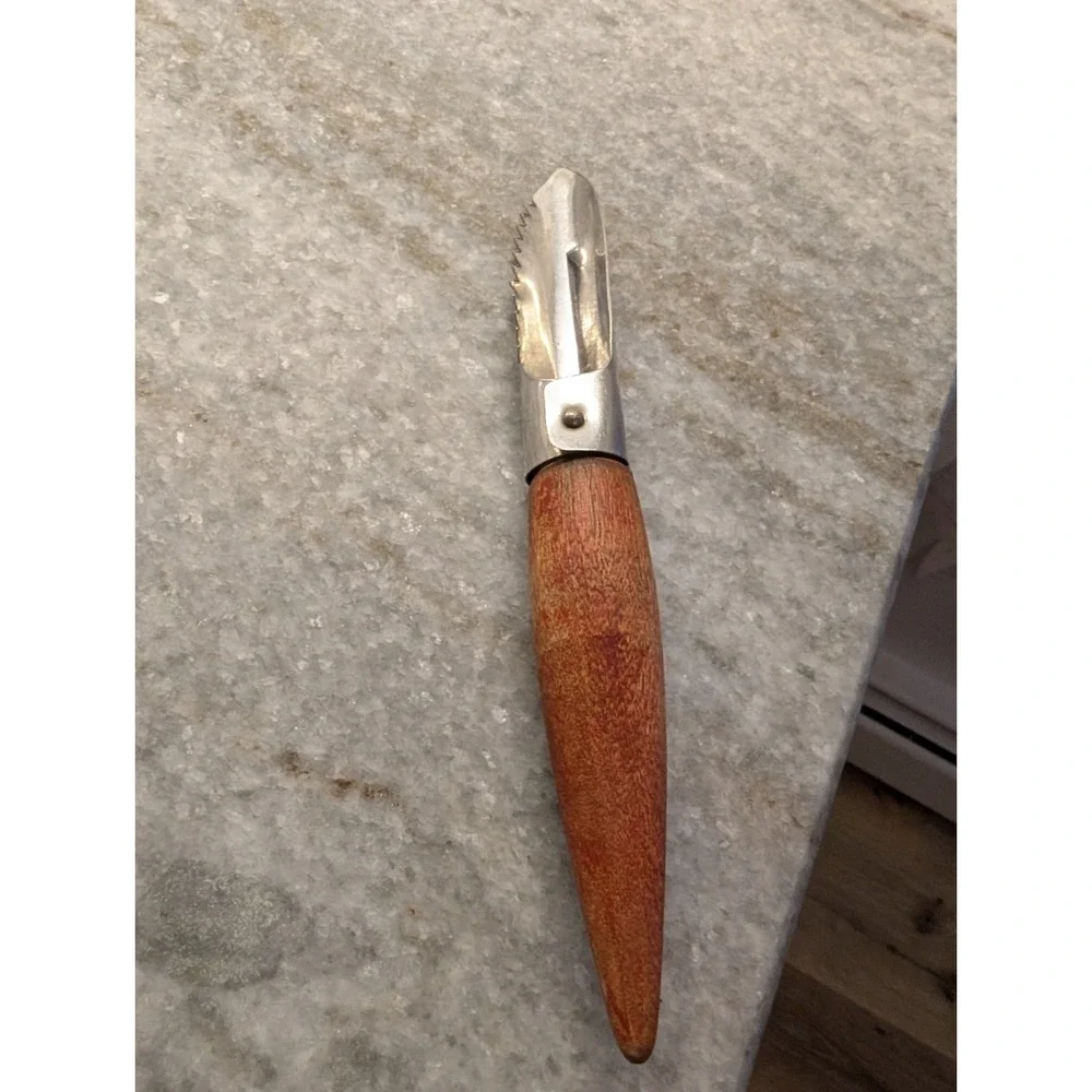 Vintage‎ Apple Peeler Corer Stainless Steeel with Wooden handle